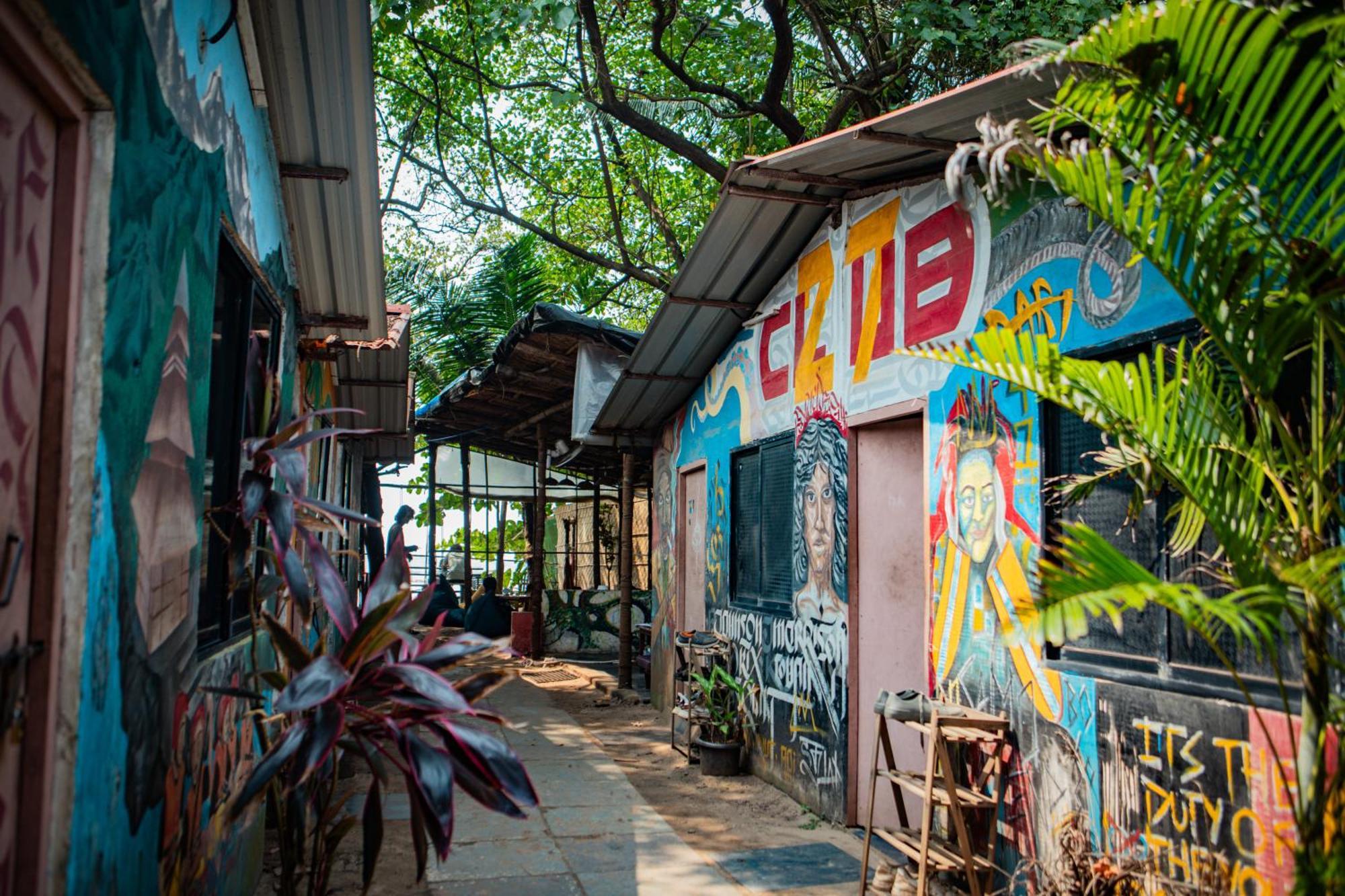12 Monks - Beachside Hostel Arambol Esterno foto